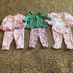 3-6mon Girl outfit lot